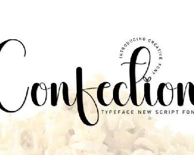 Confection Script font