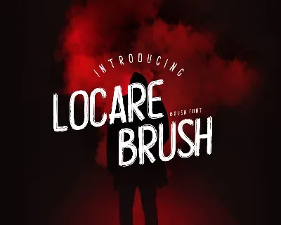 Locare Brush font