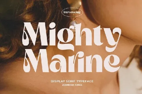 Mighty Marine font