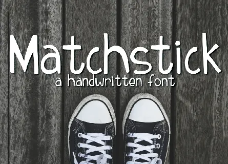 Matchstick Typeface Free font