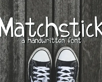 Matchstick Typeface Free font
