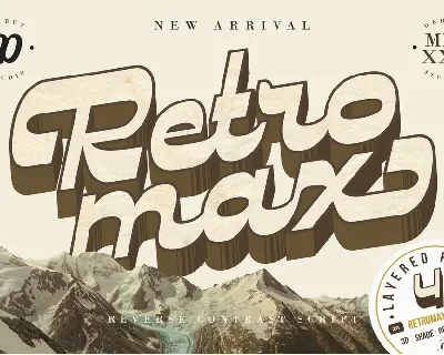 Retromax font