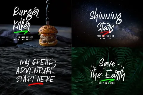 Huge Brush Script font