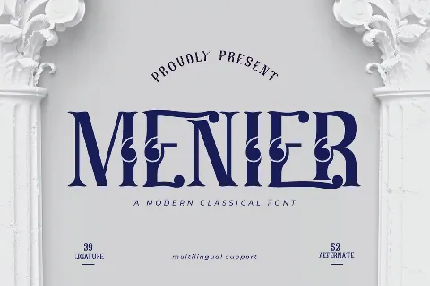 MENIERtrial font