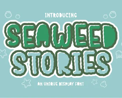 Seaweed Stories font
