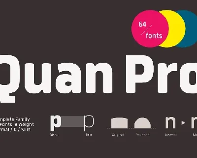 Quan Pro Family font