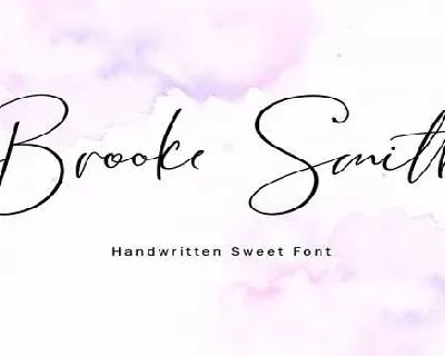 Brooke Smith Script font