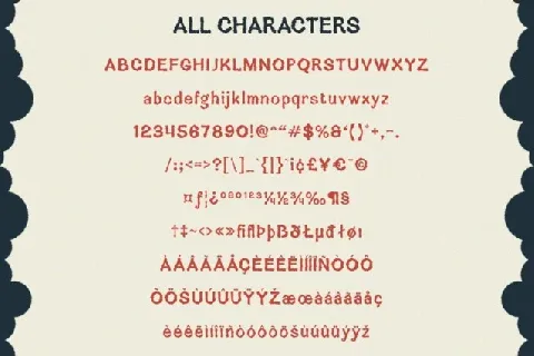 Cavella Rough font