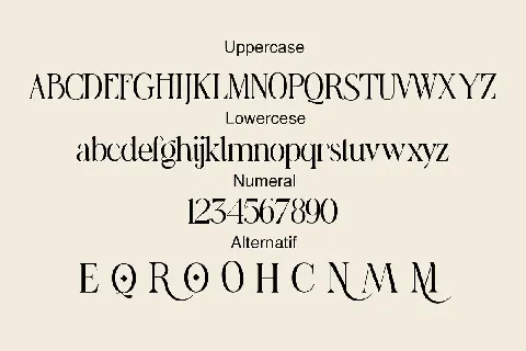 Regus Brown font