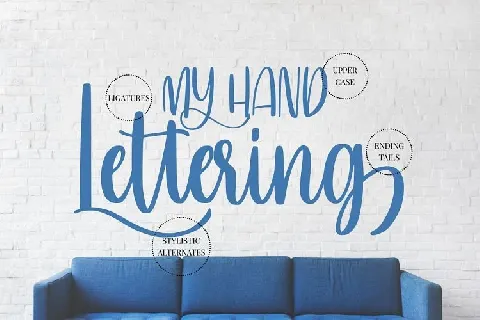 Betterlove Handlettering font