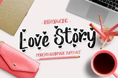Love Story Script Free font