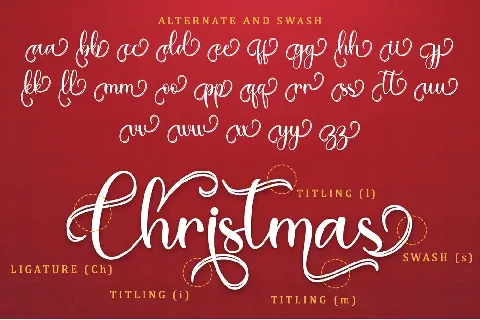 Dream Christmas font