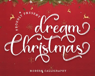 Dream Christmas font