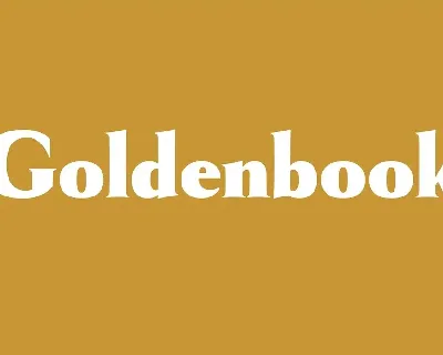 Goldenbook Family font