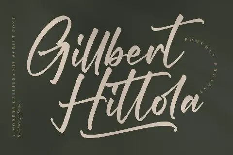 Gillbert Hittola font
