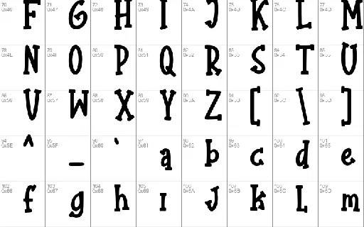 Chillik font