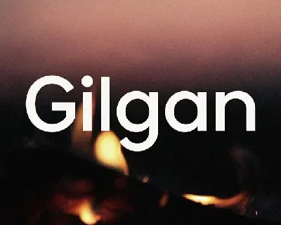 Gilgan font