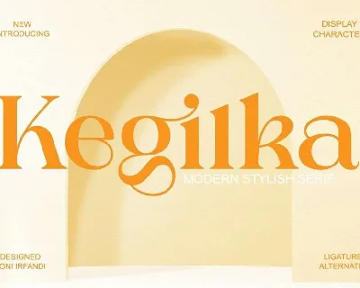 Kegilka font