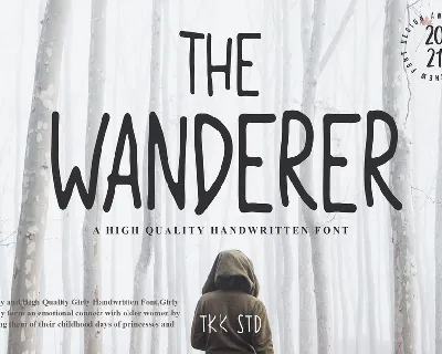 The Wanderer font