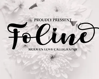 Foline font