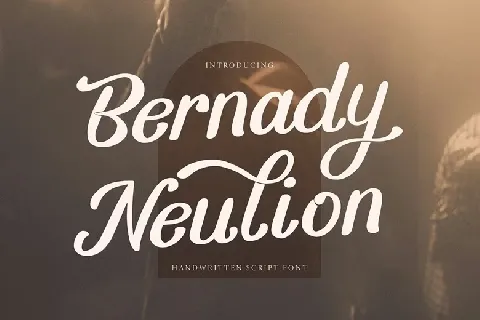 Bernady Neulion font