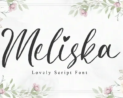 Meliska font