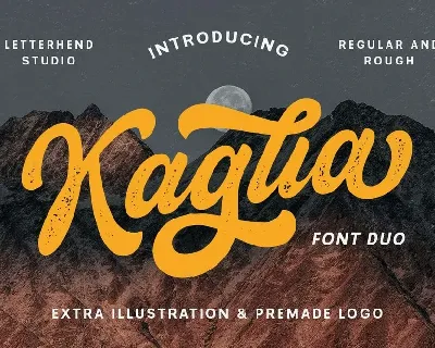 Kaglia font