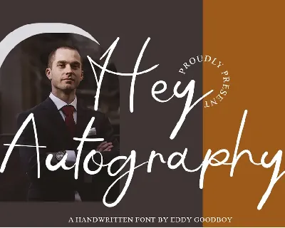 Hey Autography font