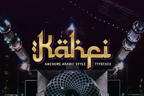Kahfi Typeface font
