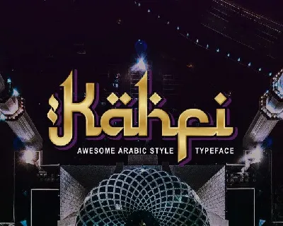 Kahfi Typeface font