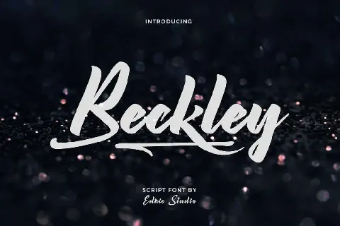 Beckley font