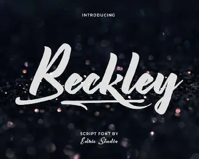 Beckley font