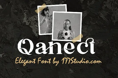 Qanect Elegant font