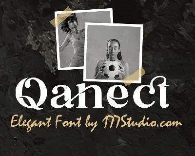 Qanect Elegant font