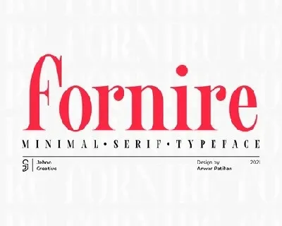 Fornire font