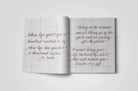 Nightingale Handwriting font