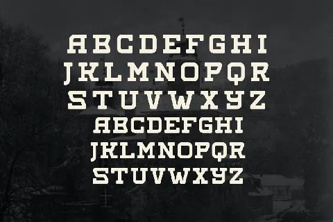 Rotterdam Redemption font