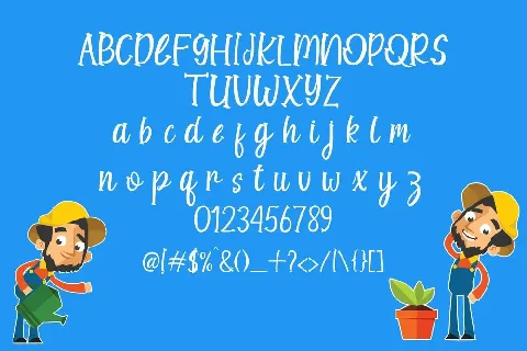 Farmer House font