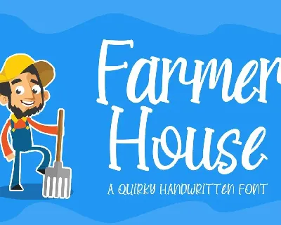 Farmer House font