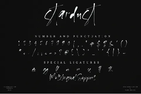 stardust font