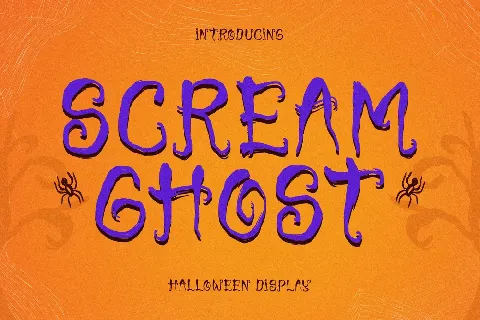 Scream Ghost font