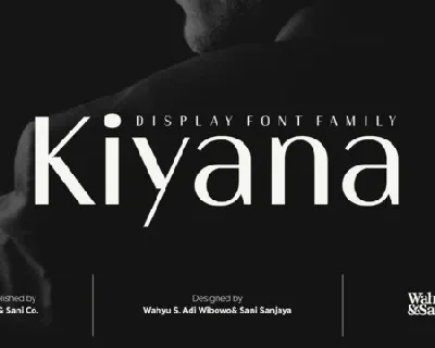 Kiyana Sans Family font