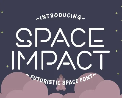 Space Impact font