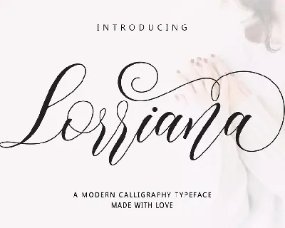 Lorriana Script font