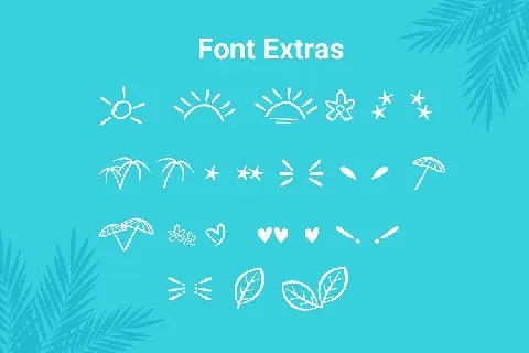 Wind Palm font