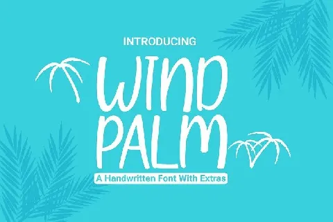 Wind Palm font