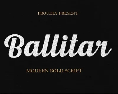 Ballitar City font