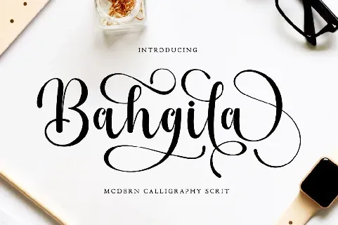 Bahgila font