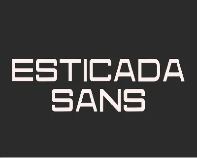 Esticada font