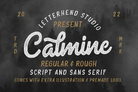 Calmine font